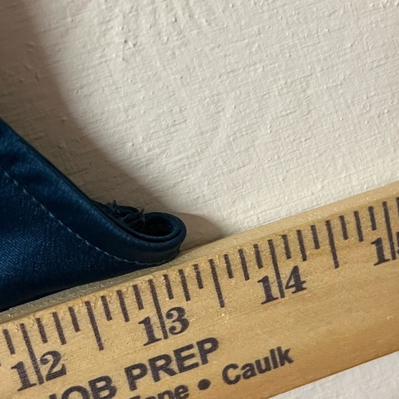 Pretty Little Thing Blue One Shoulder Midi Dress Wedding Guest Night Out Size 4 - Picture 7 of 8